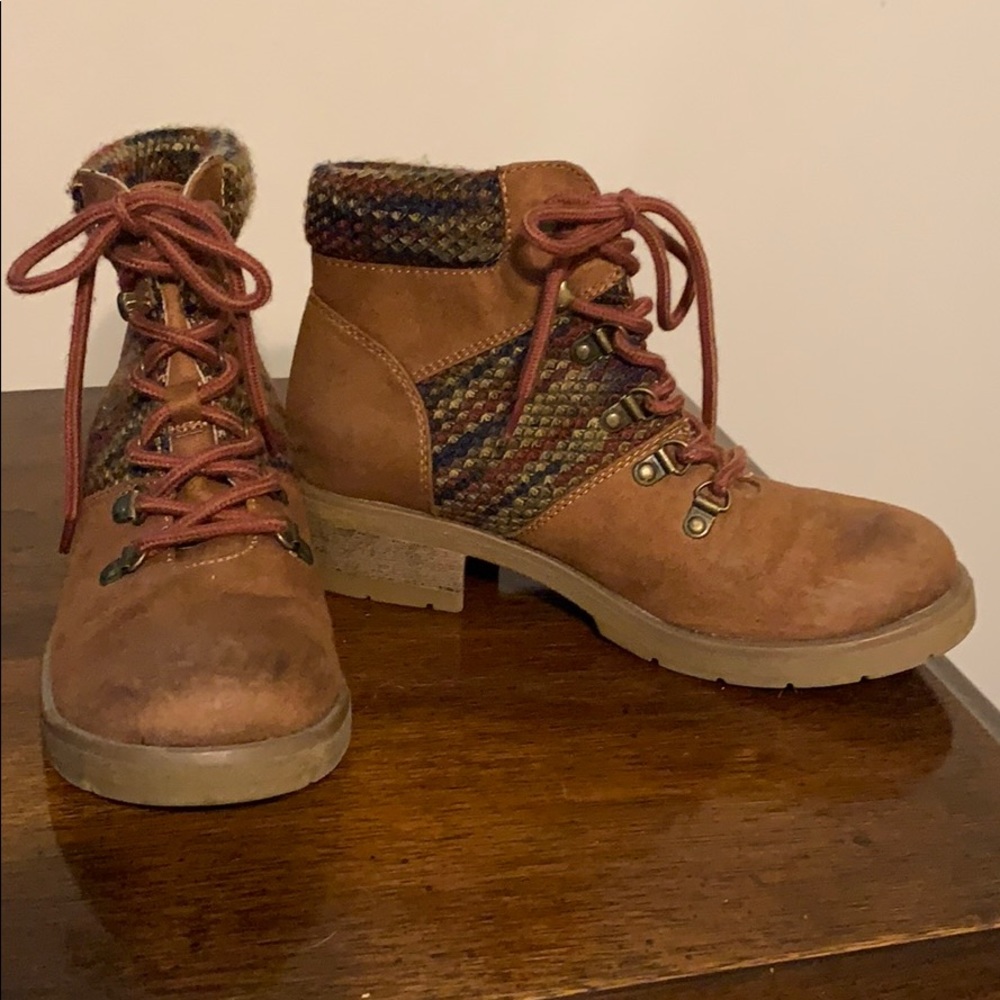 Target brand ankle height boot